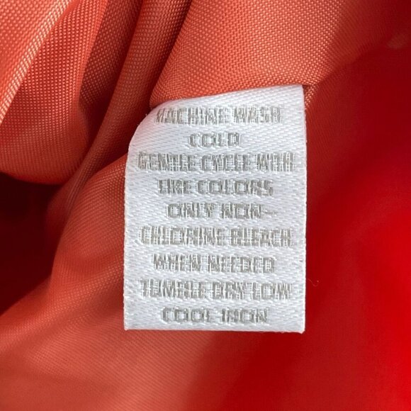 Charter Club XLarge Orange Womens Jacket With Pockets & Gold Accents  4410 - Picture 4 of 8